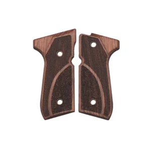 Beretta 92 Fs Ahşap Tabanca Kabzesi