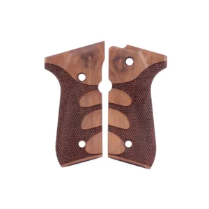 Beretta 92 Fs Ahşap Tabanca Kabzesi