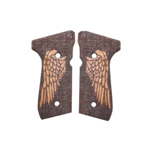 Beretta 92 Fs Ahşap Tabanca Kabzesi