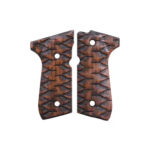 Beretta 92 Fs Ahşap Tabanca Kabzesi