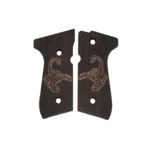 Beretta 92 Fs Ahşap Tabanca Kabzesi