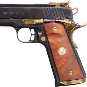 Yavuz 1911 Sarı Metal Arma Kurt Orange Ceviz Ahşap Silah Kabze