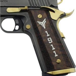Yavuz 1911 Sarı Metal Kurt 1911 Ceviz Ahşap Silah Kabze